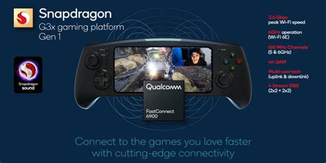 Snapdragon G3x Gen 1 Gaming Platform Qualcomm