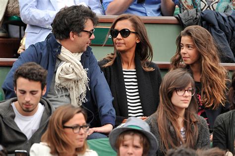 Photo Karine Le Marchand et sa fille Alya Stéphane Plaza People