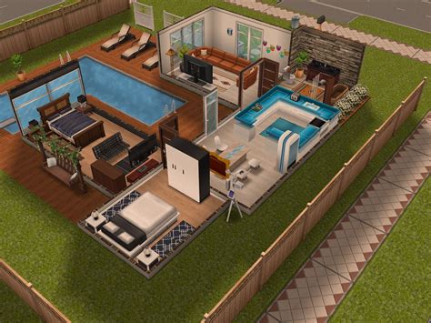 The Sims Free Play Modern House Sims Thesims House Ideas