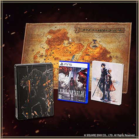 CDJapan FINAL FANTASY XVI Deluxe Edition W SQUARE ENIX E STORE