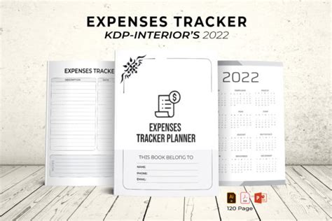 Expenses Tracker Planner KDP Interiors Graphic By Mazharul Creative