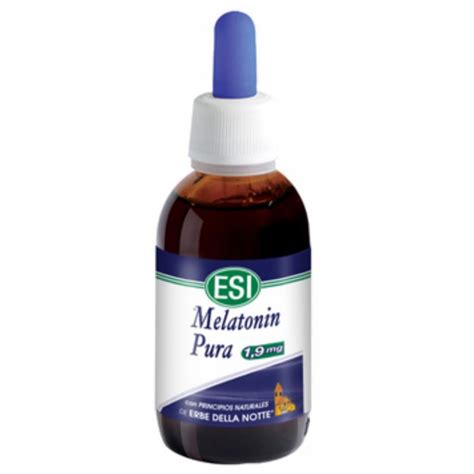 Melatonin Pura Mg Gotas Con Erbe Notte Ml De Esiesi Laboratorios