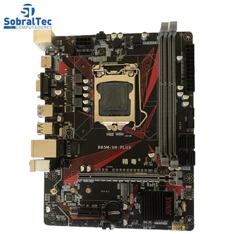 Placa Mãe 1150 Ddr3 8gb Xeon I3 I5 I7 Memoria M2 Nvme Jginyue B85m Vh