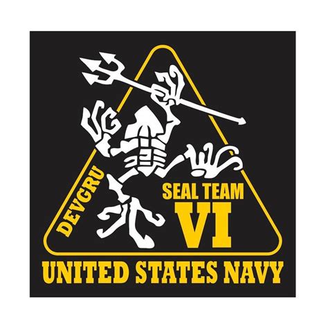 Jual Kyle Seal Team Six Devgru Triangle Cutting Sticker Di Seller Kyle