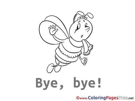 Farewell Coloring Pages