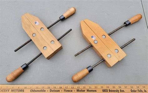 Wooden Hand Screw Clamps Legacy Auction Company