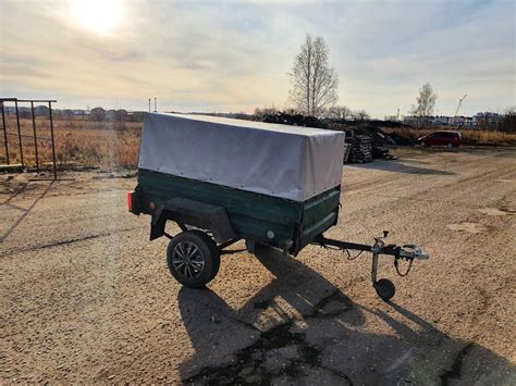 Тент на автоприцеп КМЗ 8119 | Тенты в Екатеринбурге