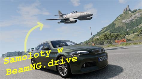 Samoloty W BeamNG Drive YouTube