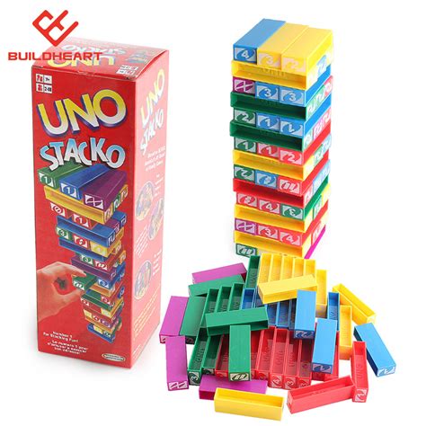 Jual Mainan Anak UNO STACKO Permainan Balok Susun Unooo Stacko Tower