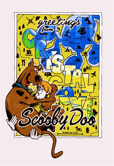 "Greetings from Crystal Cove, Scooby Doo" : Scoobydoo