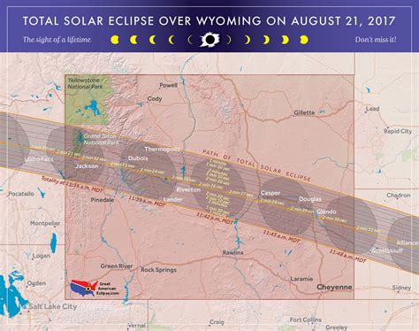 Wyoming Eclipse — Total Solar Eclipse Of Aug 21 2017