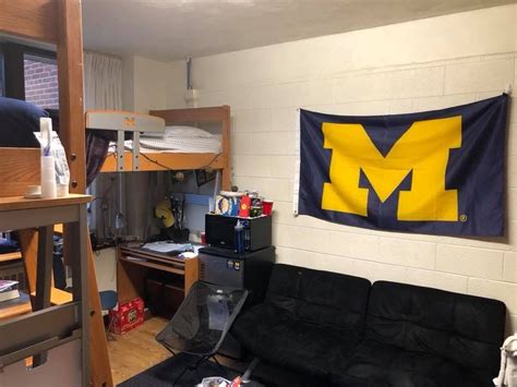 Michigan Flag Dorm Room Decor