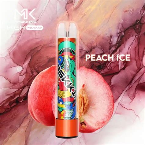 Maskking High Promax Peach Ice 1500 Puffs Batmanpod