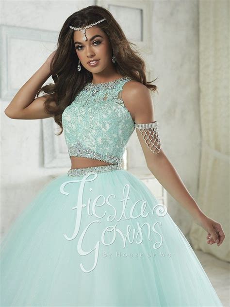 Fiesta Gowns 56317 By House Of Wu Two Piece Quinceanera Dresses