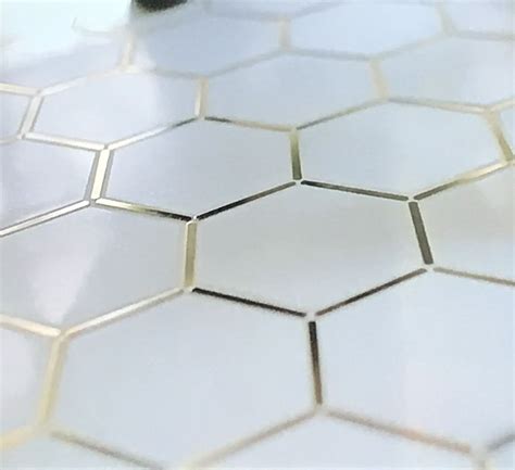 White Hexagonal Floor Tiles Bathroom