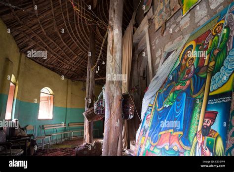 Debre Maryam Monastery Lake Tana Bahir Dar Ethiopia Stock Photo Alamy