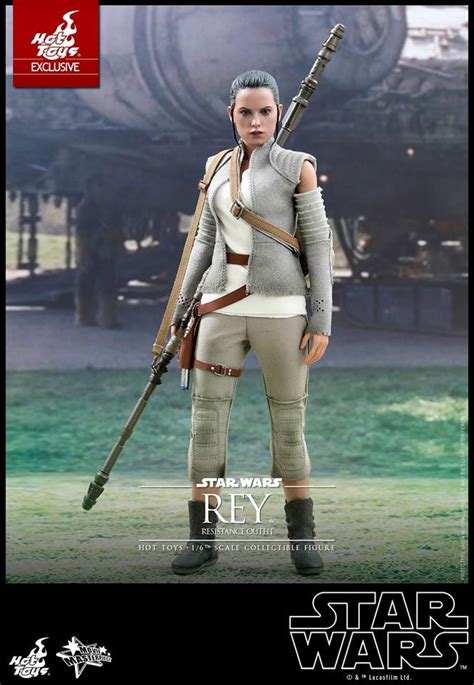 Hot Toys Unveils Rey S Resistance Outfit Action Figure From The Force Awakens Geektyrant