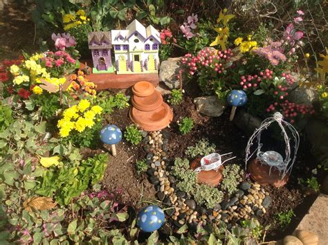 Grandmas Enchanted Fairy Garden Fall Fairy Garden Tour Council Dwellings