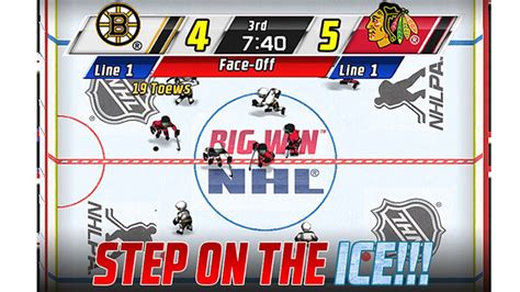 Big Win NHL – Official Hockey Sim for Android and iOS