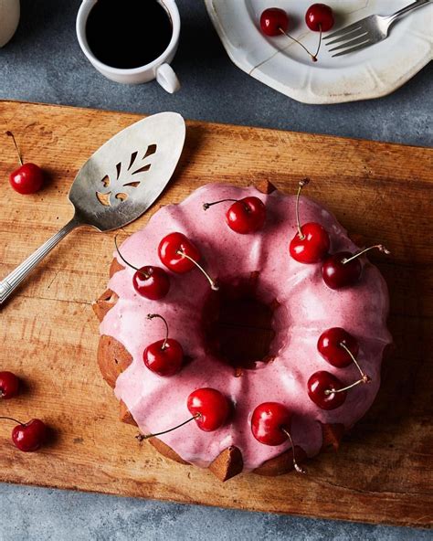 This Bundt Cake Celebrates Cherries In All Their Sweet Tart Glory 🍒 It