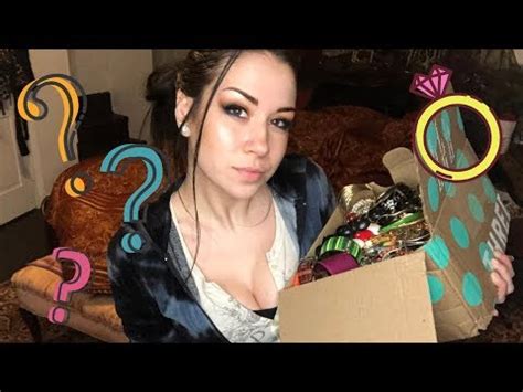 Asmr Mystery Box Jewelry Haul Whispered Thredup Lb Chains Tapping