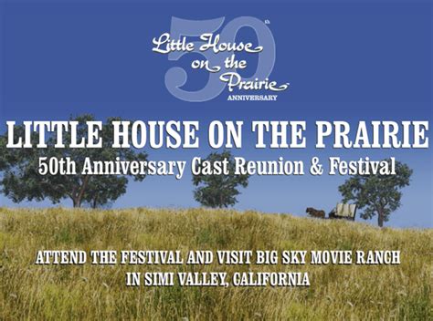 Little House on the Prairie 50th Anniversary Cast Reunion and Festival ...