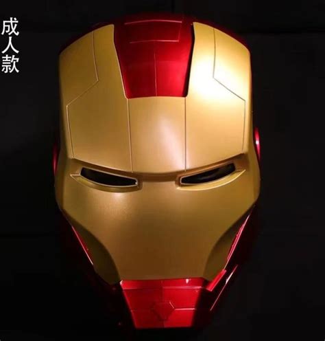 Iron Man Mk Helmet Can Be Opened Can Emit Light Adult Wearable