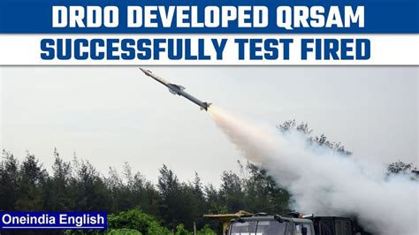 Watch Drdo Indian Army Successfully Conduct Six Flight Tests Of Qrsam