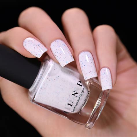 Liberty Creamy White Speckled Nail Polish By Ilnp