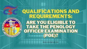 Qualifications And Requirements Are You Eligible To Take The Penology