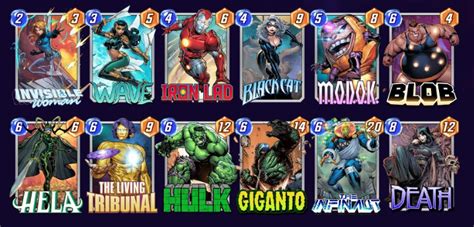 Marvel Snap: Blob Best Decks and Synergies - Mobalytics