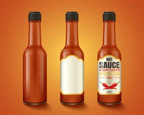 Hot Sauce Label Vector Art Icons And Graphics For Free Download