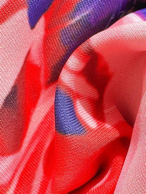 Sexy Positioning For Women Lily Flower Print Pearl Jewelry In The Middle Bikini Two Piece Set