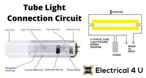 Fluorescent Light Circuit Diagram With Capacitor
