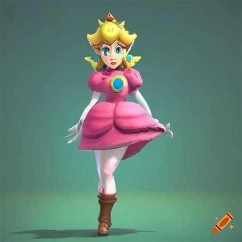 Detailed Cosplay Of Link And Princess Peach In Swapped Outfits