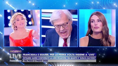 Live Non è La Durso 2020 Vittorio Sgarbi Vs Franceska Pepe Youtube