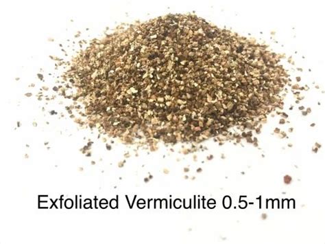 Brown Granules Industrial Vermiculite Insulation Packaging Type Drum