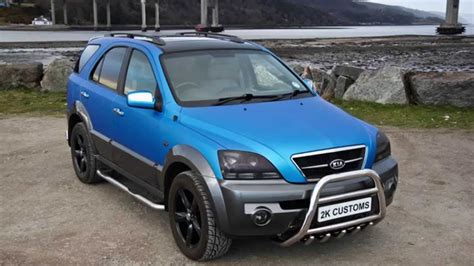 Kia Sorento Full Car Wrap In Matt Blue Aluminium At 2k Customs