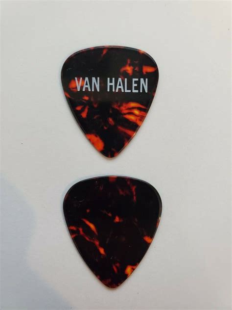 Eddie Van Halen Guitar Pick 1978 Large Font 3 Picks For 1399 Free