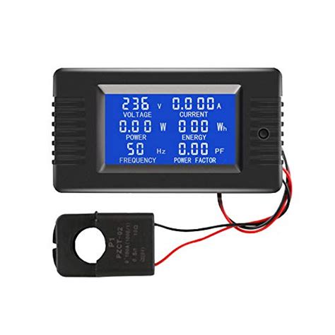 Buy Ac Current Voltage Amperage Power Energy Panel Meter Lcd Digital