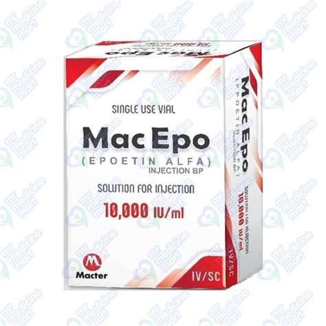 Alternative Epokine 10000iu Injection Buy Mac Epo Inj 10000 Iu In