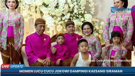 Momen Lucu Panembahan Al Nahyan Cucu Ke 4 Presiden Jokowi Curi