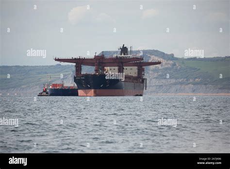 The cargo ship Mobile Pearl that delivered tons of large rocks and ...