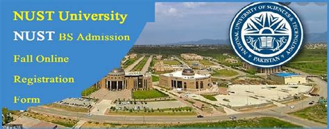 Nust Bs Admission Fall 2024 Online Registration Form