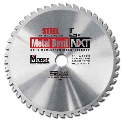 Mk Morse Morse Metal Devil Nxt Circular Saw Blade Steel Walmart