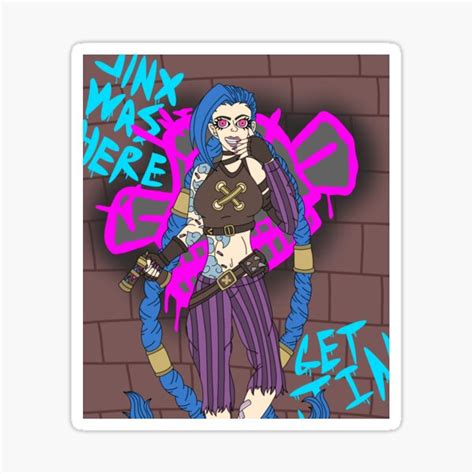 Jinxed Sticker For Sale By Brownhj0329 Redbubble