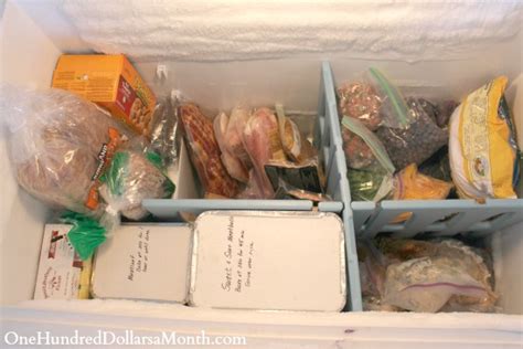 Easy Pantry And Freezer Organization One Hundred Dollars A Month