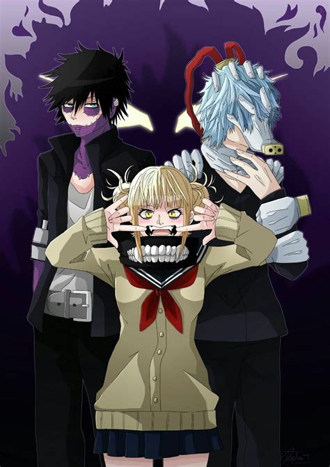 Tomura Shiragaki Dabi Himiko Toga Boku No Hero Academia Hero