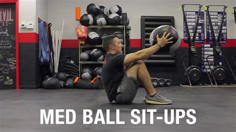 Med Ball Sit Ups Youtube