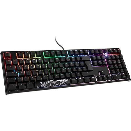 Ducky One 2 Backlit PBT Clavier Gamer Mécanique RGB avec Cherry MX